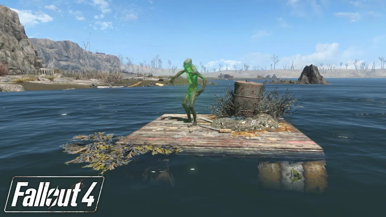 "the loneliest glowing ghoul in fallout 4..."