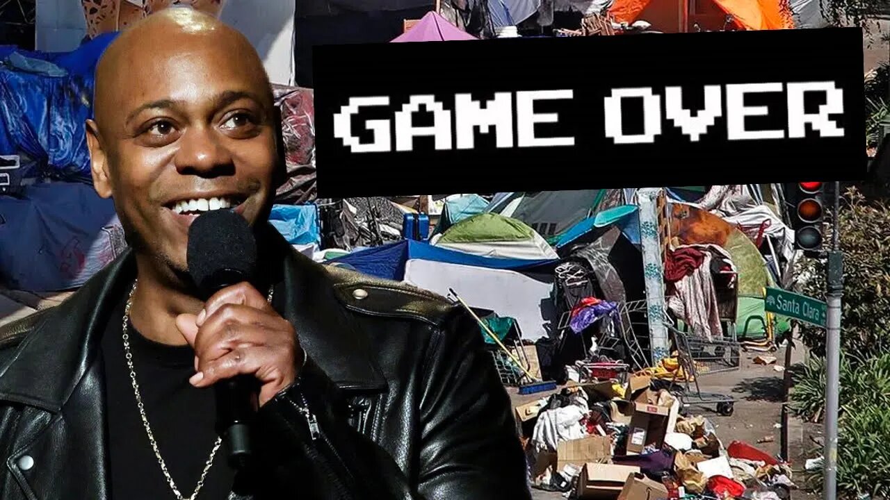 What a SH*T hole! Dave Chappelle rips into woke San Francisco homeless camps!