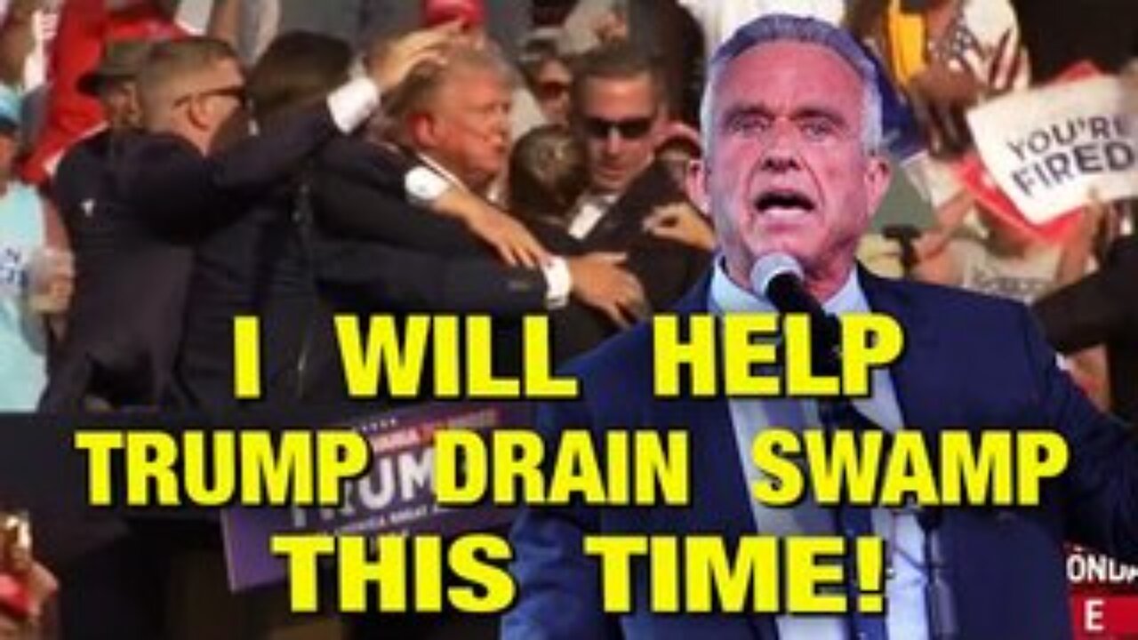 RFK Says He’ll Show Trump How To Drain Swamp! w/ Mike Benz