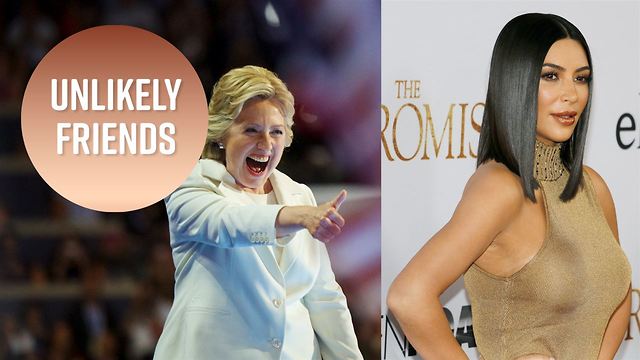 Are Kim Kardashian West and Hillary Clinton friends!?