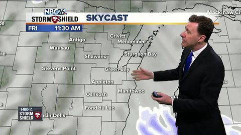 Michael Fish's NBC26 Storm Shield flooding forecast update