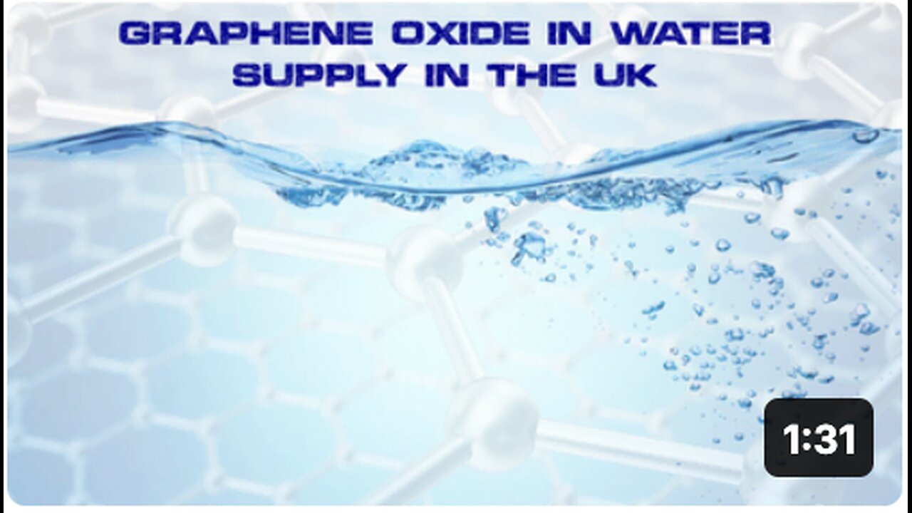 Graphene Oxide in Water Supply in the UK