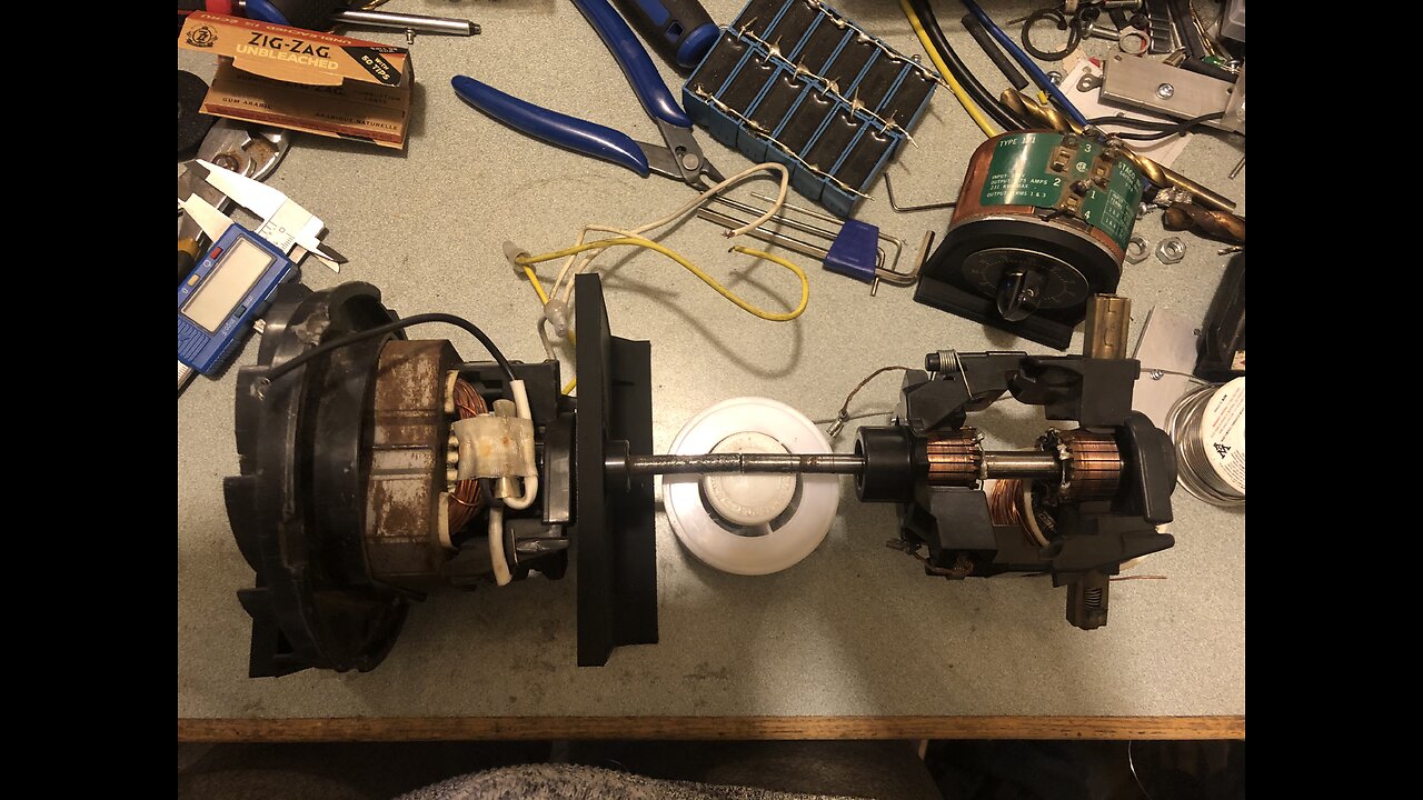 Tesla mechanical double duty ZVS BUILD