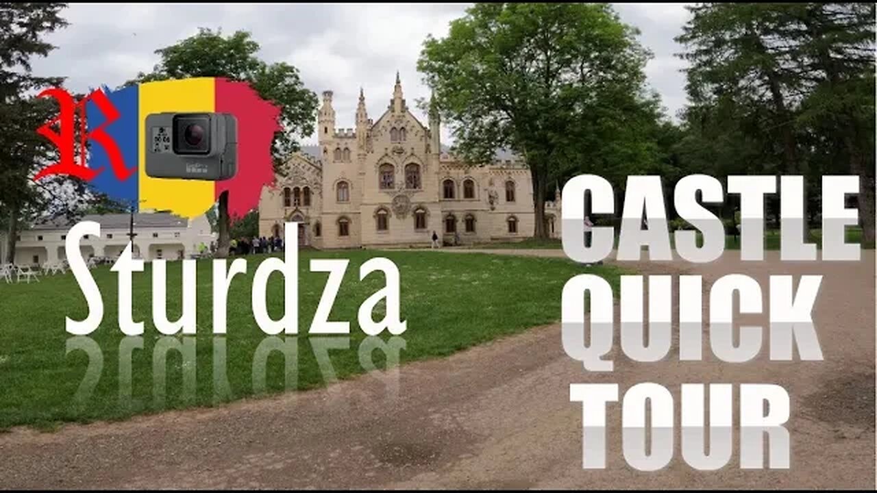 Sturdza Castle 🏰 4K - Iasi Romania - You should visit. 👸