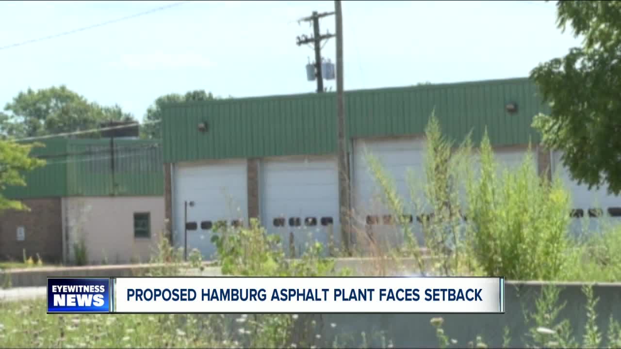 Proposed Hamburg asphalt plant faces setback