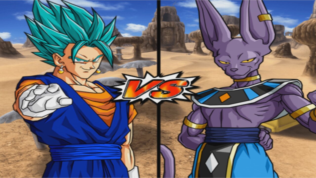 Vegito Blue VS Beerus - DBZ Budokai Tenkaichi 4