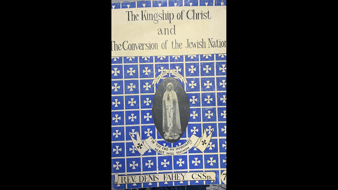 Brother Anthony Mary (Doug Bersaw) "The Fruits of Zionism, pt. 2" (audio)