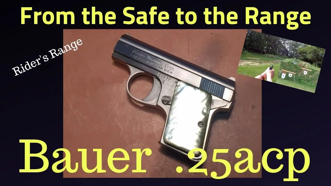 From the dark corners of the safe - Bauer .25acp