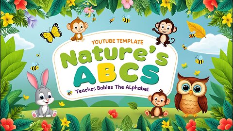 Learn Alphabets With Nature