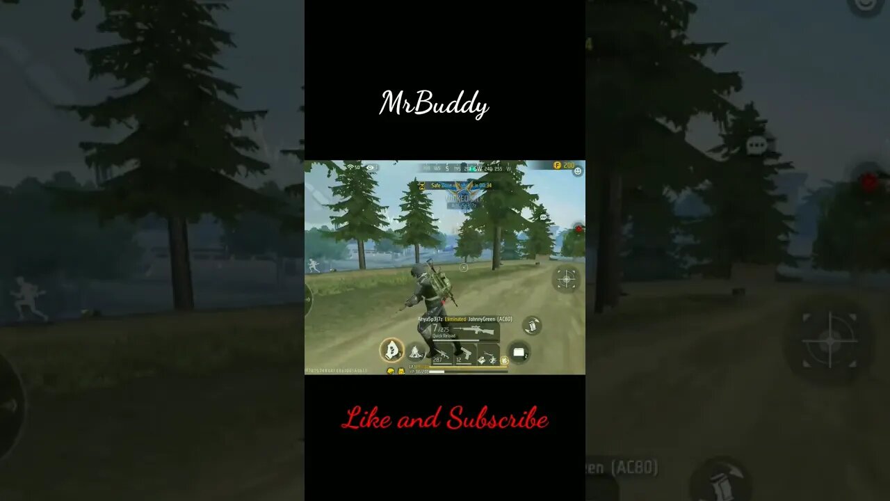 Free Fire Gameplay clip 👹👹