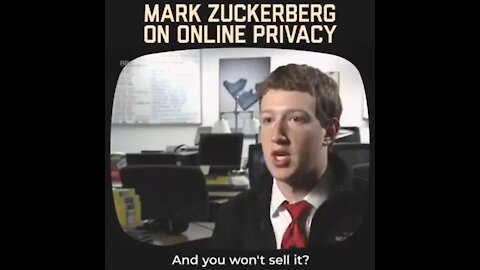 Mark Zuckerberg On Facebook Online Privacy