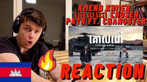 KMENG KHMER - គោលដៅ CHOSEN PATH FEAT. CHANGSTER [OFFICIAL MUSIC VIDEO] ((IRISH GUY REACTION!!))