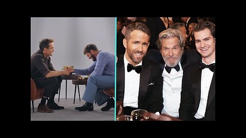 Why Ryan Reynolds & Andrew Garfield KISSED at 2017 Golden Globes REVEALED