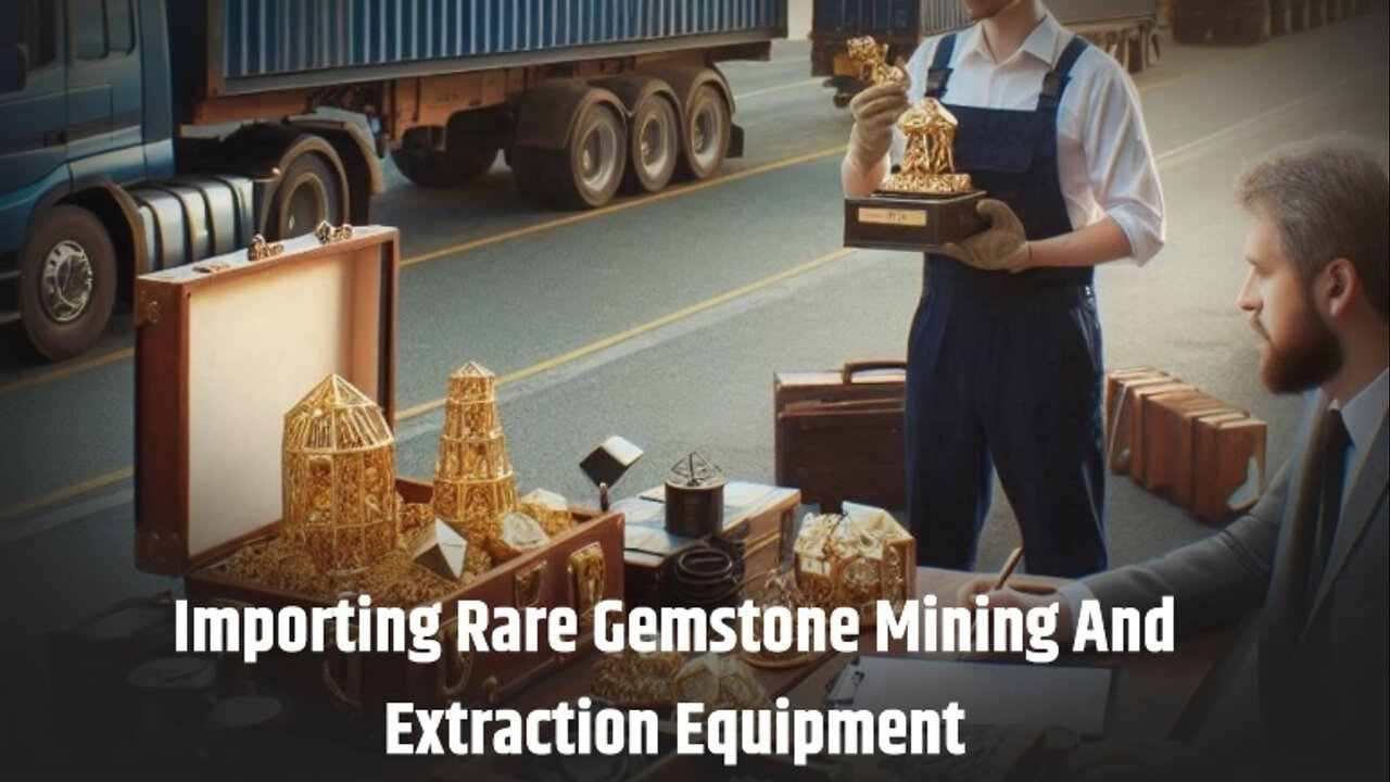 Mastering the Import Game: Rare Gemstone Mining and Extraction Equipment