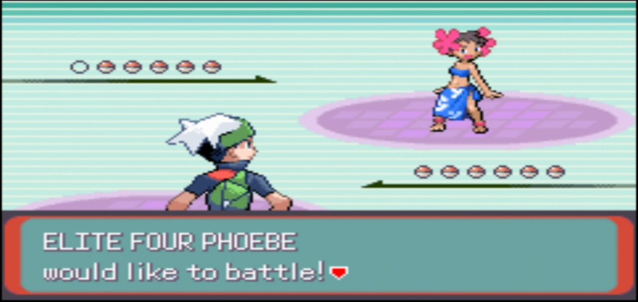 Pokemon Emerald - Elite Four Battle: Phoebe