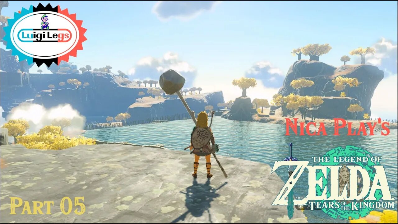 Nica Play's: Zelda Tears of the Kingdom - Part 05 (Great Sky Island)