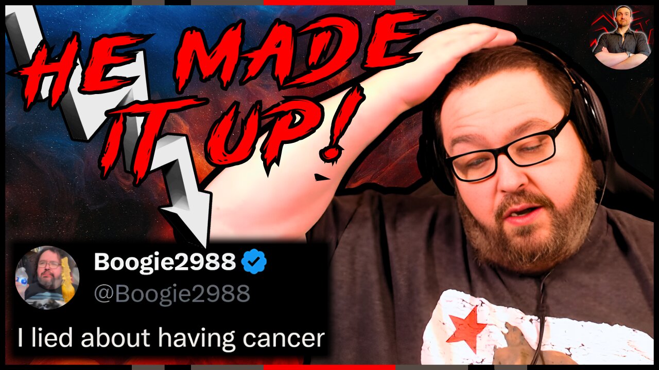 Boogie2988 ADMITS He Lied About Having Cancer!