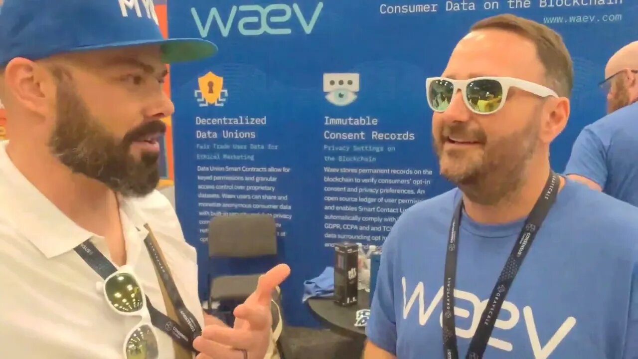 WAEV enables institutional privacy - MYB Quickie at Consensus 2022