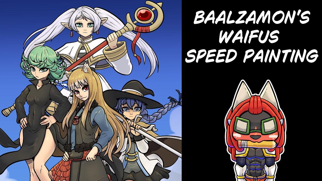 Baalzamon's waifu speed painting and discussion