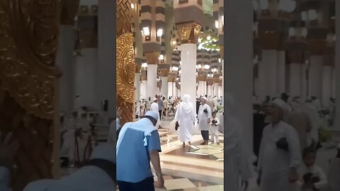 Beautiful evening in Masjid e Nabawi, Alhamdulillah