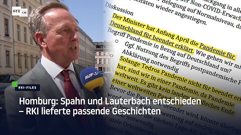 Homburg: Spahn und Lauterbach entschieden – RKI lieferte passende Geschichten