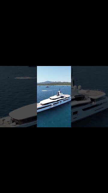 Dream yacht with helipad