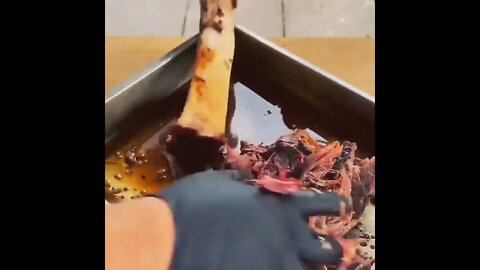 Braised tomahawk | @foodies_humayra on IG 🐃😉 #shorts