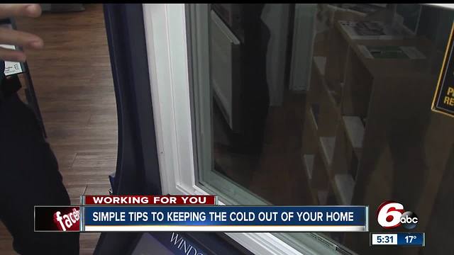 Saving you money by keeping cold air out of your home