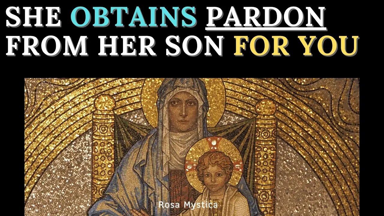 Mother Mary obtains pardon from her SON for you by St. Alphonsus Liguori