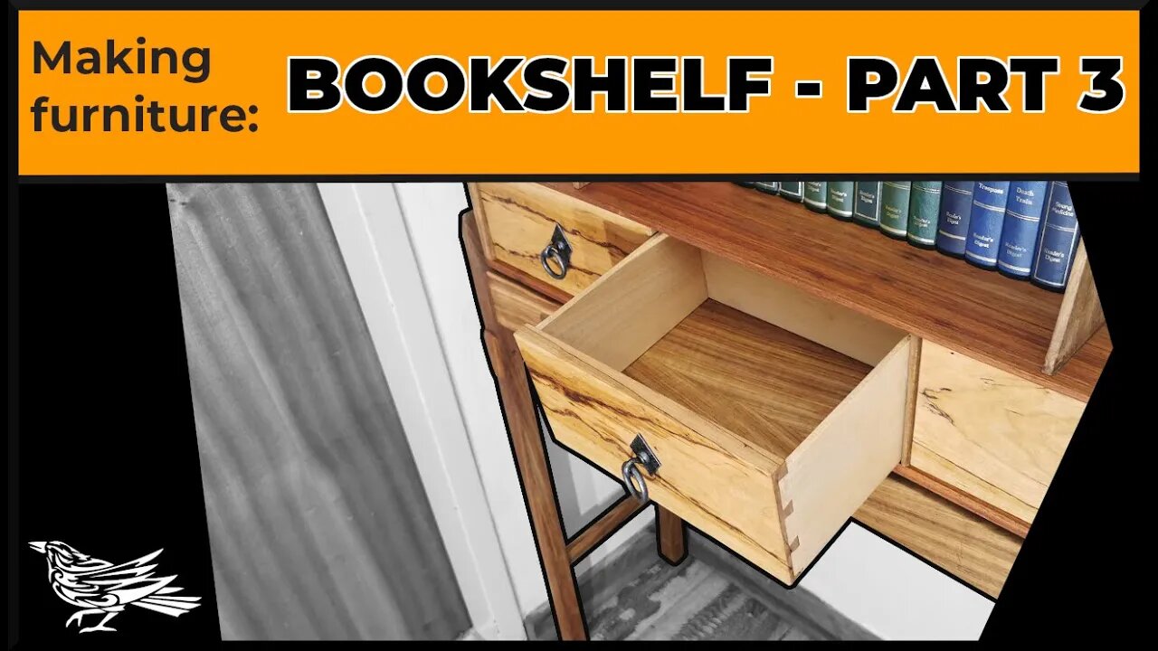 Making Furniture - Bookshelf - Part 3 // Using traditional hand-tools