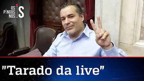Deputado argentino protagoniza cena erótica em votação