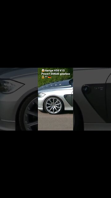 Hartge H50 V10 Power SMGIII in a 3-series E90 more on GTBOARD.com channel.
