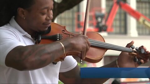 Making a musical comeback: Violin trio of siblings sharing their passion in person again