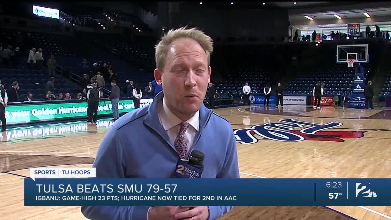 Tulsa Beats SMU 79-57