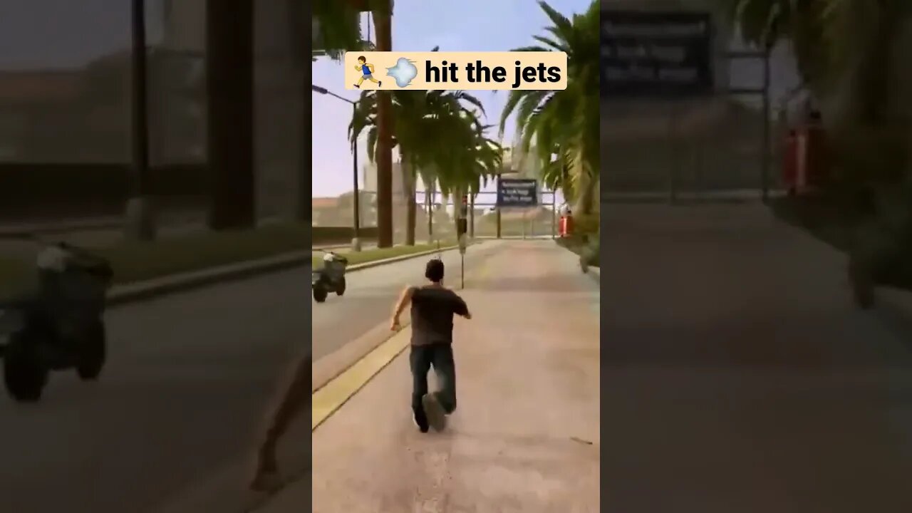 Hit The Jets On em 🏃🏽‍♂️💨 - GTA Vice City