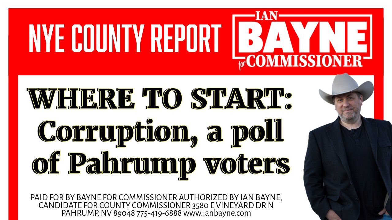 Poll Results: Pahrump voters speak out against corruption