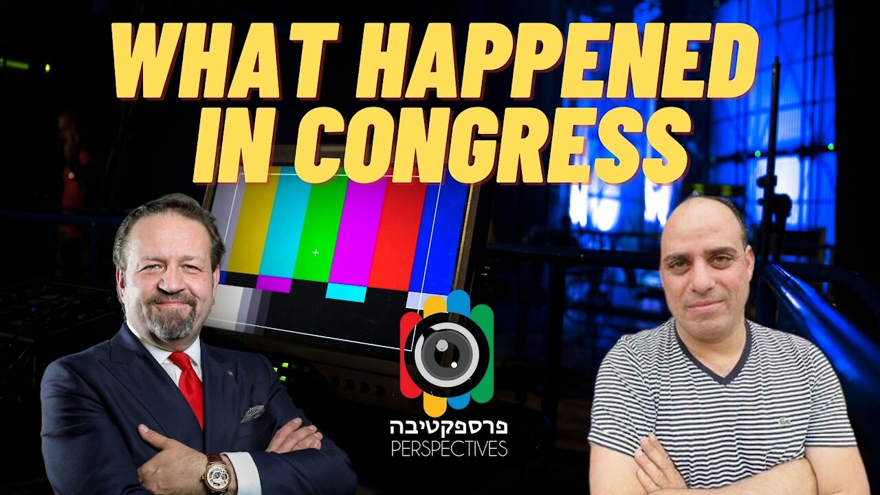 What happened in Congress. Sebastian Gorka with Ronen Israelski