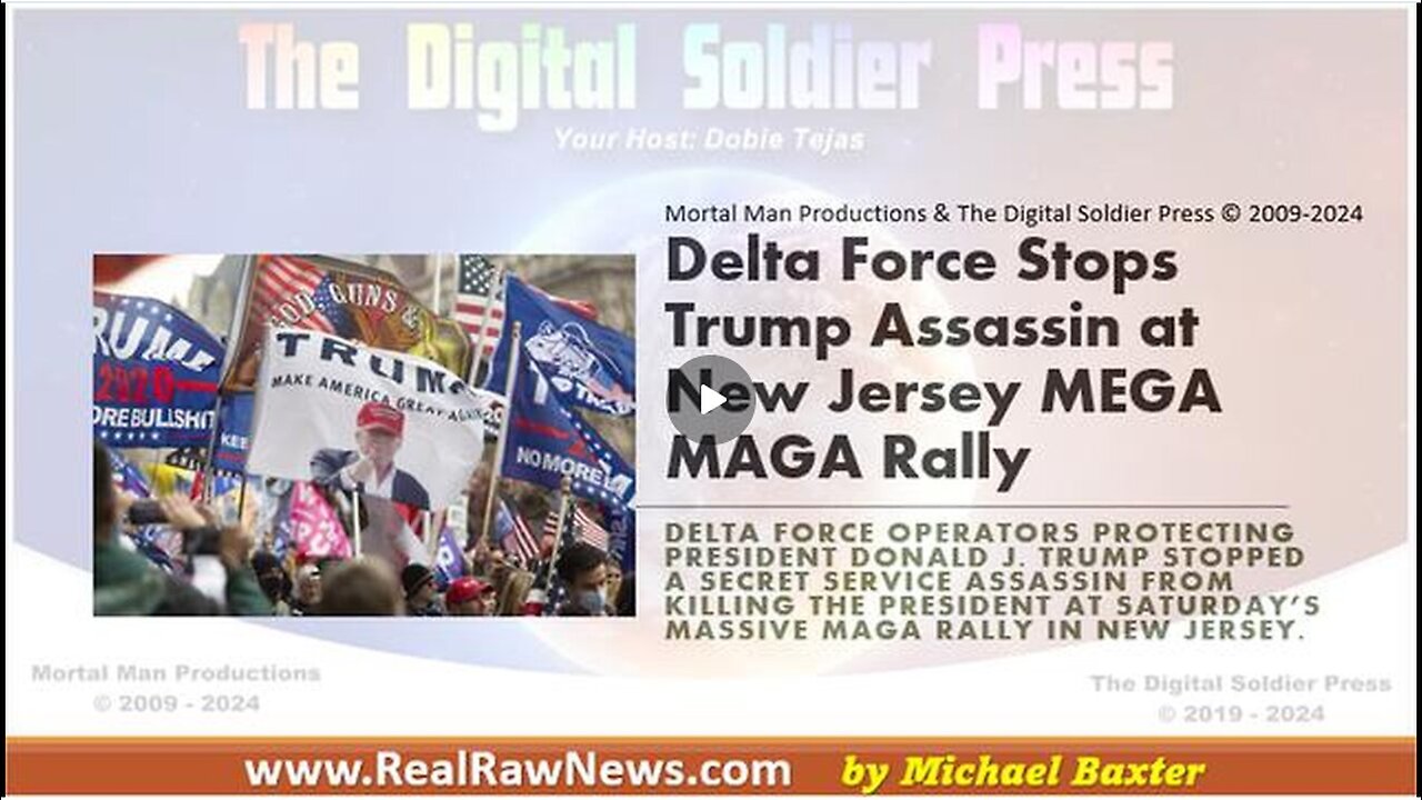 DELTA FORCE STOPS TRUMP ASSASSINATION ATTEMPT IN NEW JERSEY
