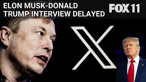 Live stream for Elon Musk-Donald Trump interview crashes