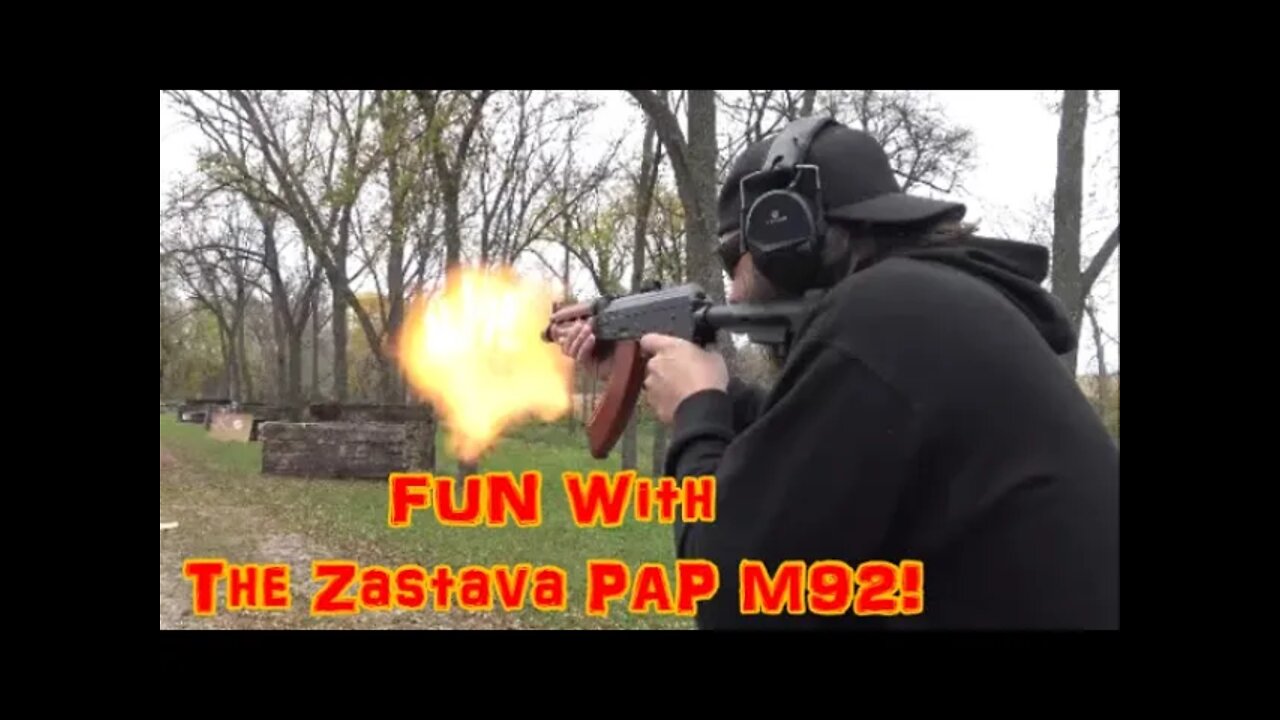 Fun With The Zastava PAP M92!