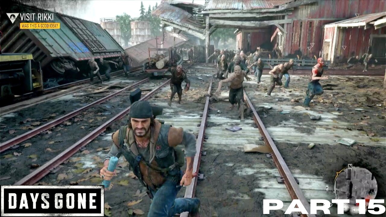 Let's play and chill: Days Gone First time PART 15