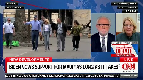 Biden FEMA Admin Won't Say If Biden Should've Been "Out Front" On Maui Fires "From The Very Start"