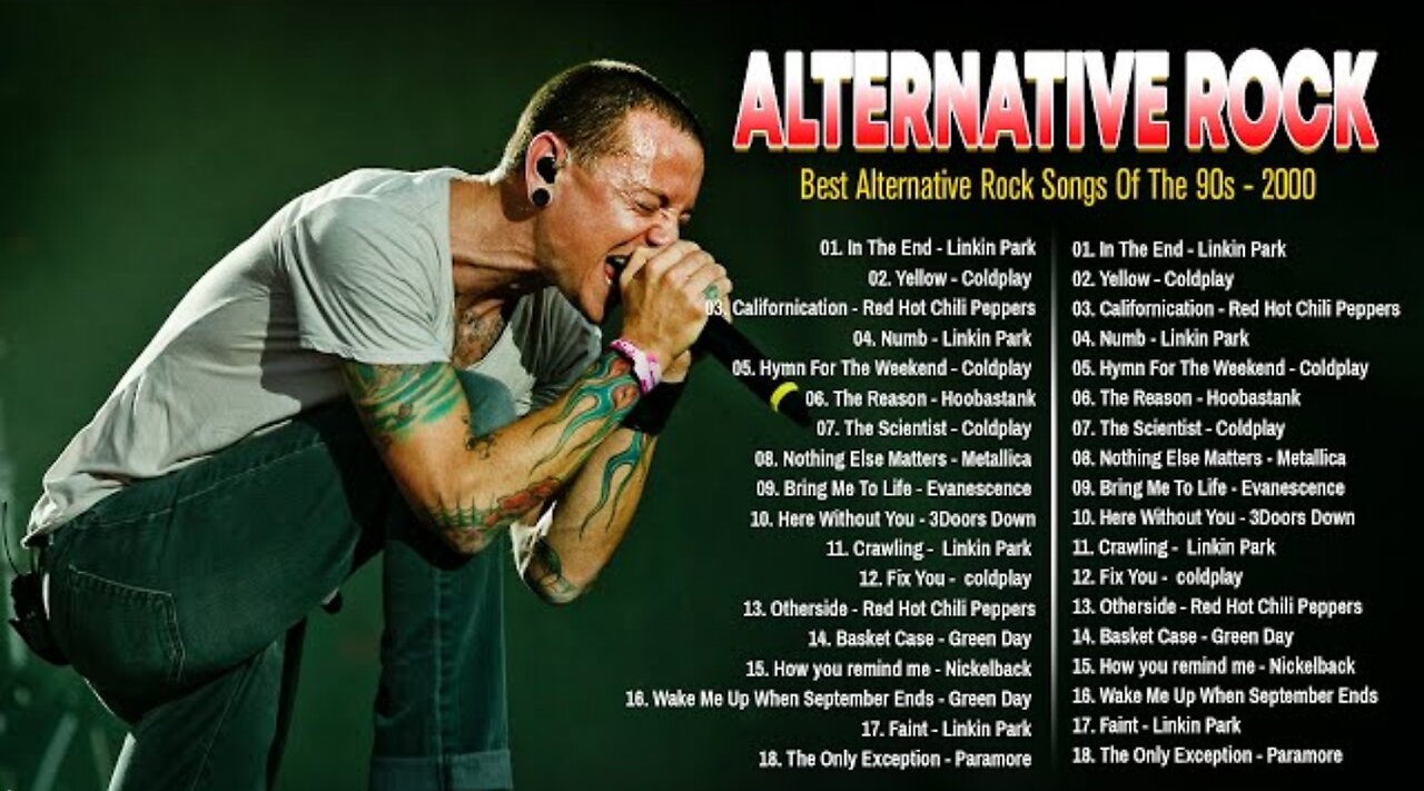 Alternative Rock Greatest Hits 90s 2000s