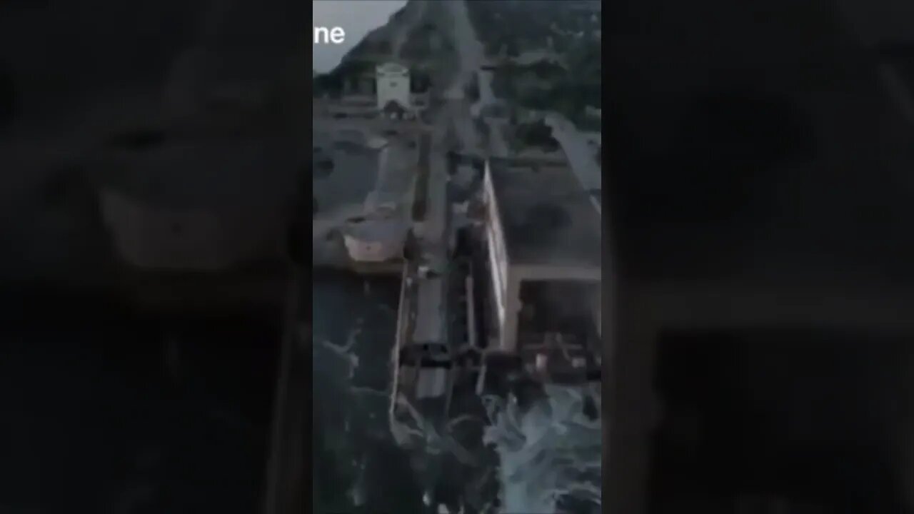 Breaking news, Dam Blown up in Ukraine πΊπ¦, evacuation in progress. #prayer #breakingnews