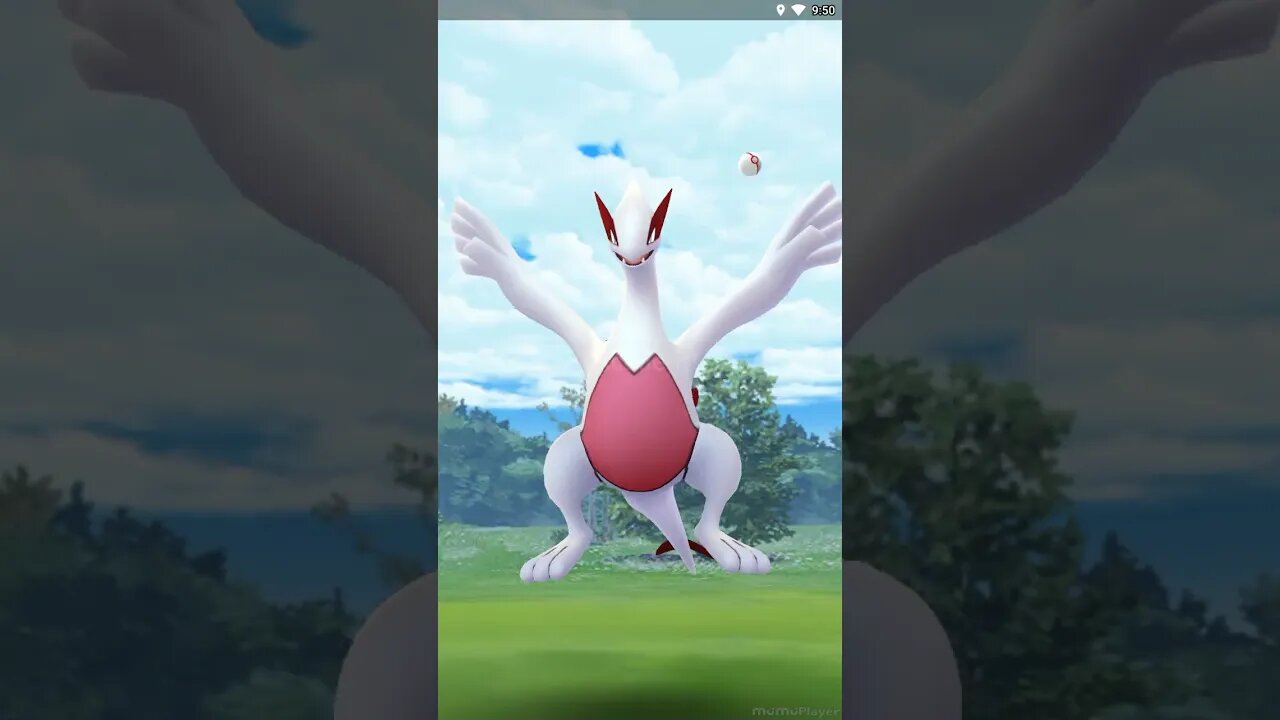 FIRST RAID SHINY LUGIA TODAY!!! #pokemon #pokemongo