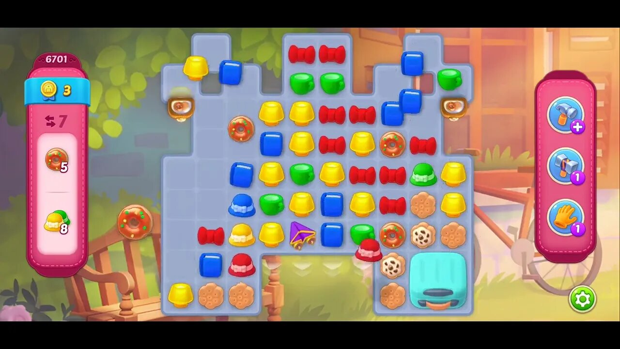 Playrix Homescapes Gameplay Walkthrough Level 6701