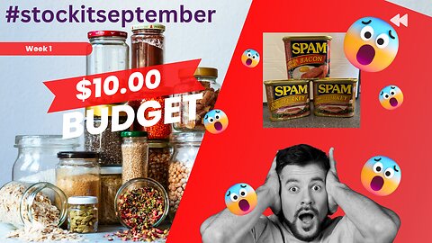 See what $10 gets me for my shelf! #stockitupseptember Week 1