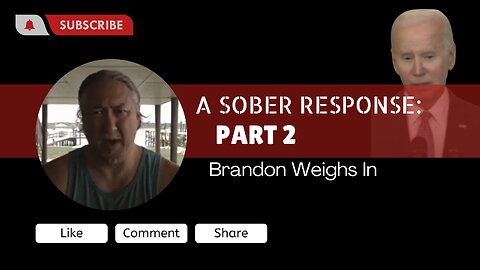 A Sober Response Part 2: Brandon Weighs In