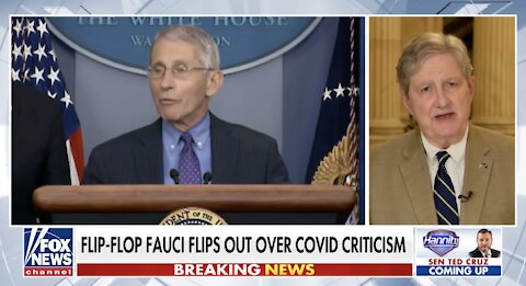 Sen. Kennedy: Dr. Fauci needs to 'cut the crap,' it's not about his feeling
