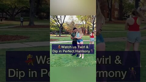 🌟Sensational Swing Dancing Dip in the Grass 🌿#swingdance #countrydance #coupledance #acrodance